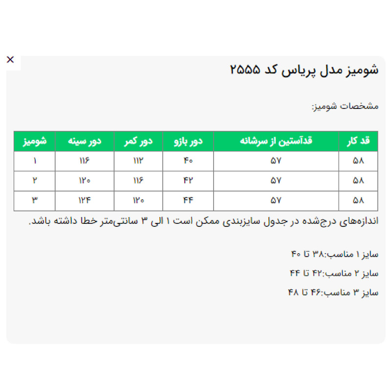 شومیز آستین بلند یقه برگردان زنانه السانا مدل پریاس - تصویر 3