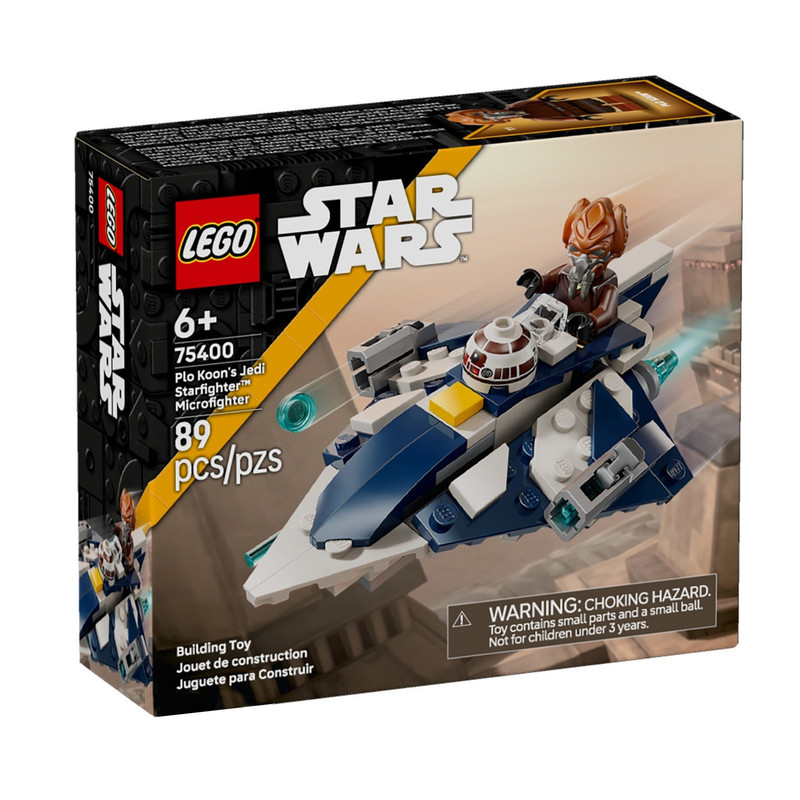 لگو Star Wars مدل Plo Koon’s Jedi Starfighter Microfighter