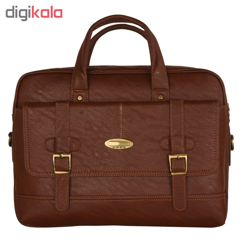 کیف اداری مردانه پارینه مدل P228-1 سایز M چرم طبیعی - تصویر 3