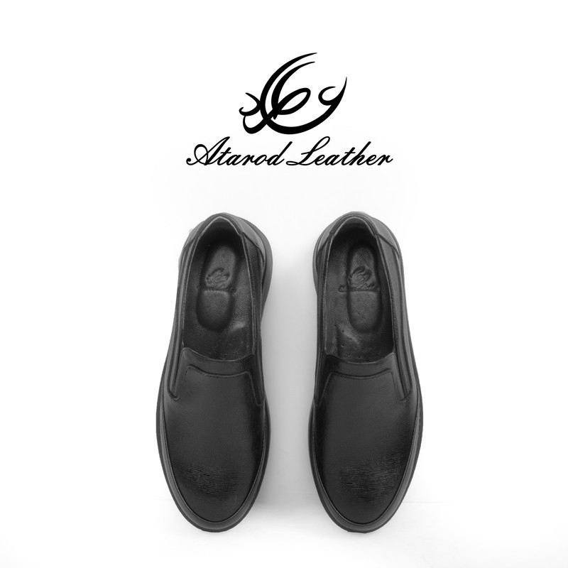 کفش روزمره زنانه چرم عطارد مدل SH268 تمام چرم لوکس سبک شهری - تصویر 7