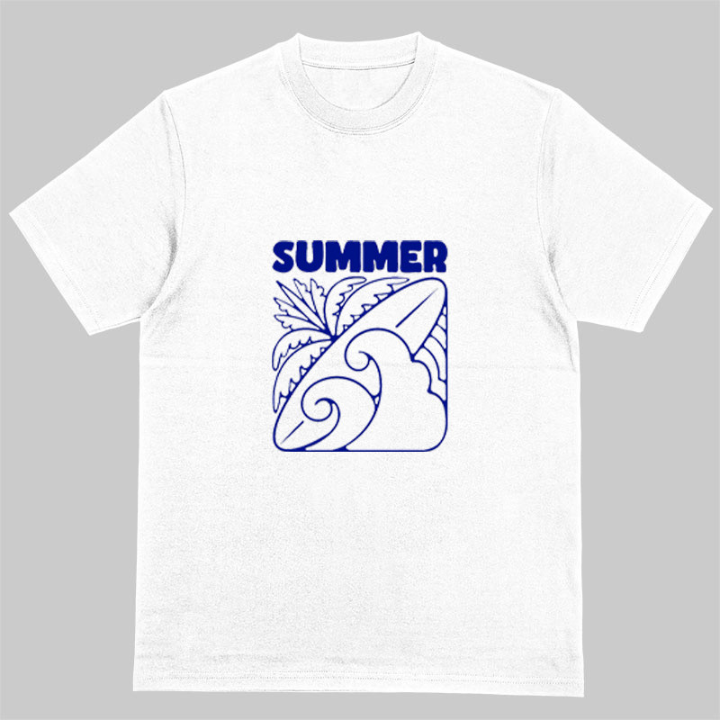 تی‌شرت مردانه آستین سه‌ربع پنبه دورو مدل Summer - تصویر 3