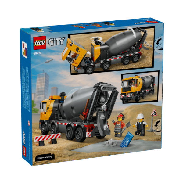لگو City مدل Cement Mixer کد 60478 - تصویر 9