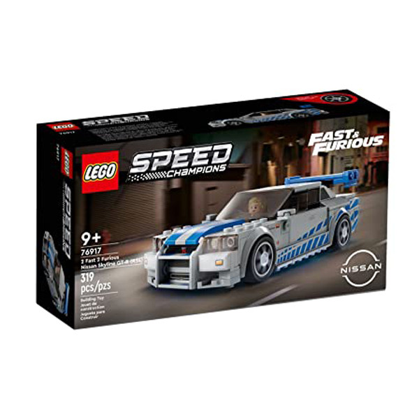 لگو Speed Champions مدل Fast 2 Furious Nissan Skyline GT-R (R34) - تصویر 12