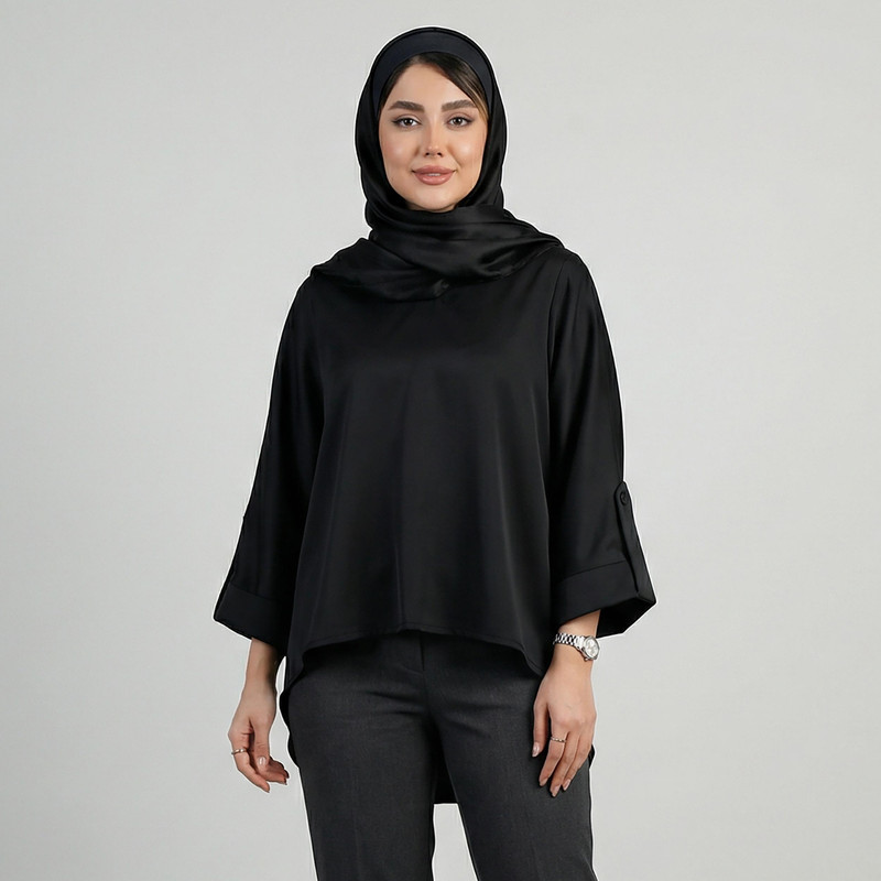 تونیک آستین بلند زنانه السانا مدل نوراد کد ۲۰۴۸۰۱