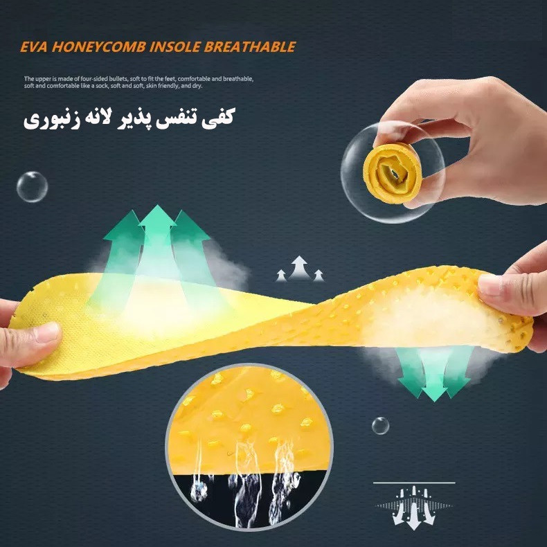 کفش ساحلی مردانه ضد آب با زیره EVA و طراحی مدرن سبک - تصویر 3
