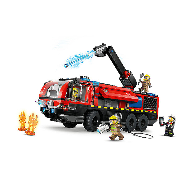 لگو City مدل Airport Fire Truck کد 60499 - تصویر 5