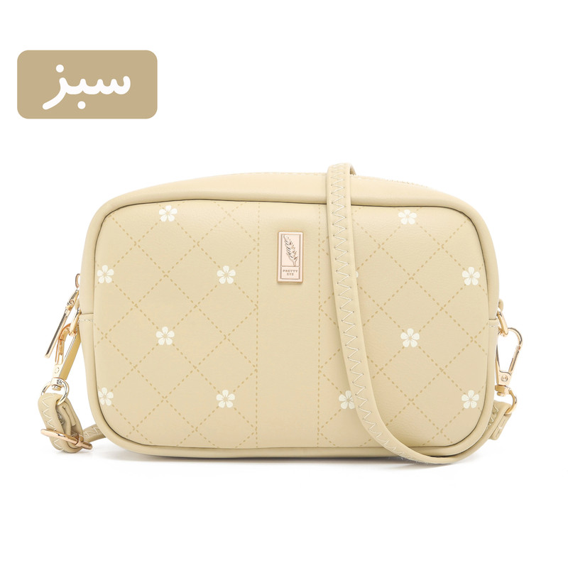 کیف رودوشی زنانه پرتیزس مدل X128 گلدار کد 2010053 - تصویر 7