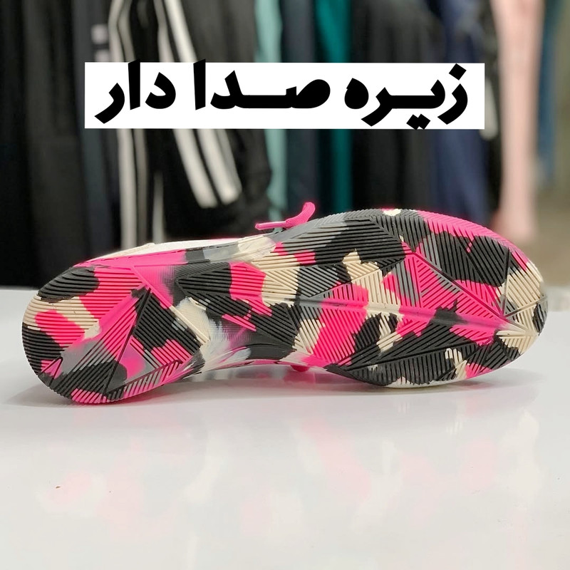 کفش فوتسال سالنی باکیفیت با زیره چسبنده بالا - تصویر 13