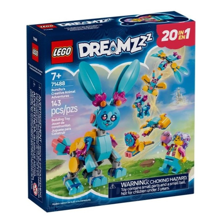 لگو DREAMZzz مدل Bunchu’s Creative Animal Adventures