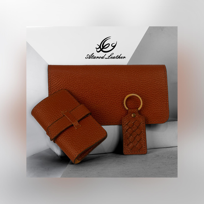 ست هدیه عطارد A32 با کیف پول، جاکلیدی آویز و دستی - تصویر 12