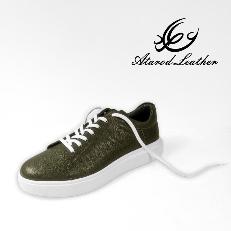 کفش طبی مردانه چرم عطارد مدل SH189 ونس چرمی سبک روزمره - تصویر 21