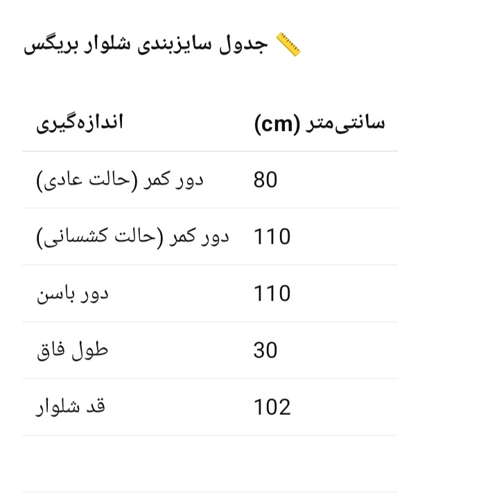 شلوار آزاد زنانه برند بریگس مدل ۴۸۱۰ پارچه رایون و لینن کمر کشی - تصویر 3