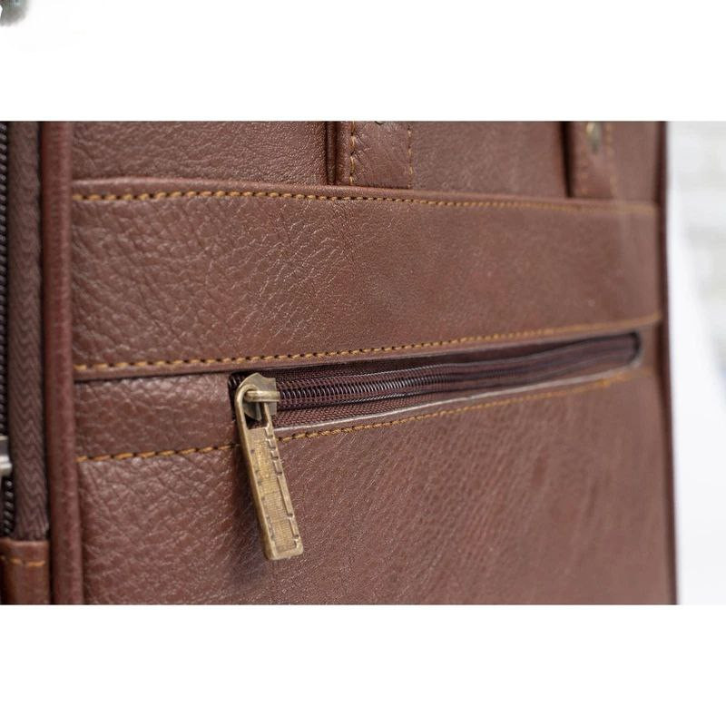 کیف اداری مدل KHR-405 کلاسیک با محفظه‌های متعدد و وزن سبک - تصویر 6