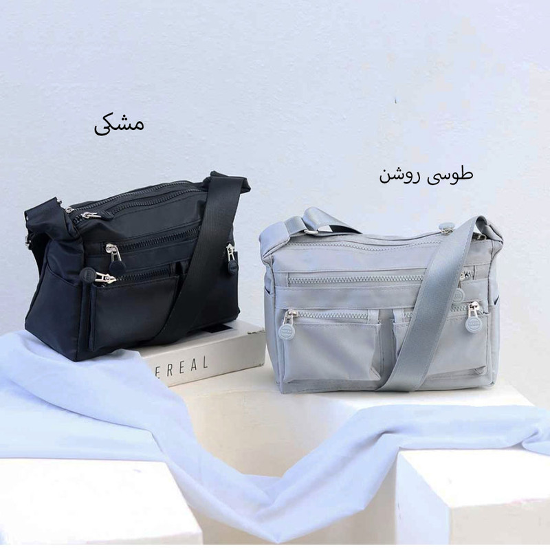 کیف رودوشی زنانه مدل 584 با شش جیب مجزا - تصویر 4