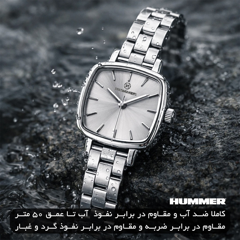 ساعت مچی زنانه هامر مدل 815L-C1 موتور ژاپنی - تصویر 6