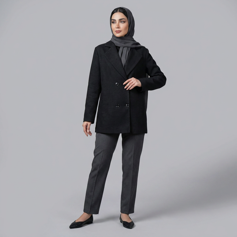 مانتو کتی زنانه مدل ساده با پارچه باکیفیت - تصویر 7