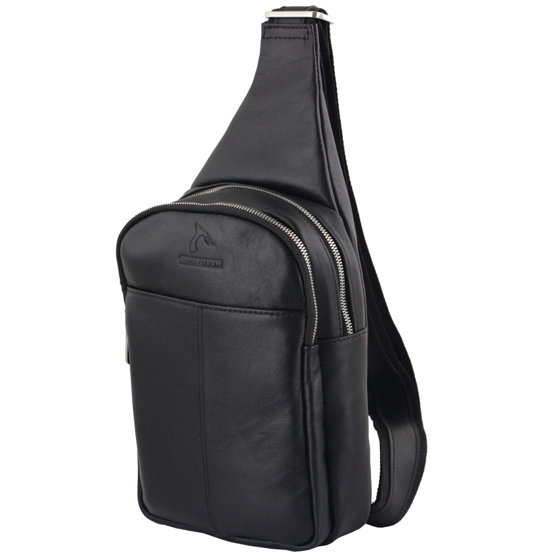 کیف رودوشی مردانه چرم بارز مدل DG65 - تصویر 8