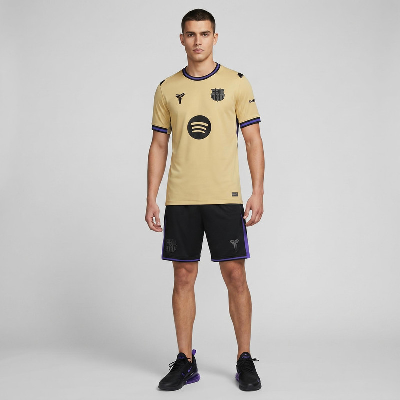 ست تی‌شرت و شلوارک ورزشی مردانه بارسلونا Away ۲۰۲۶