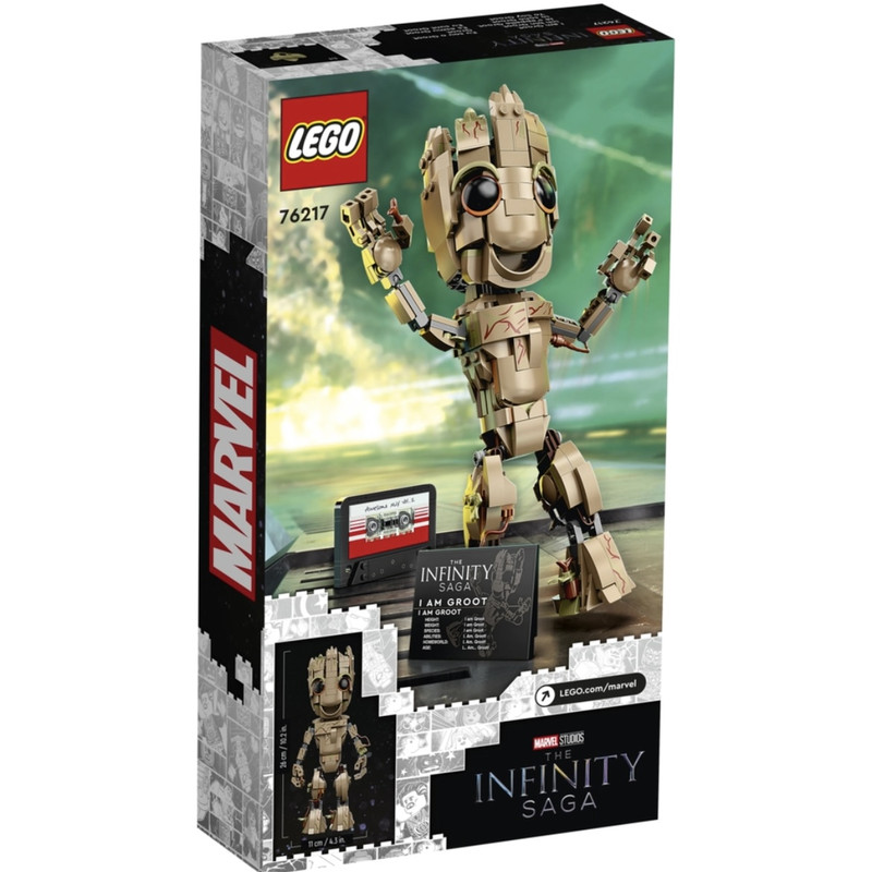 لگو Marvel مدل Baby Groot کد 76217 - تصویر 2