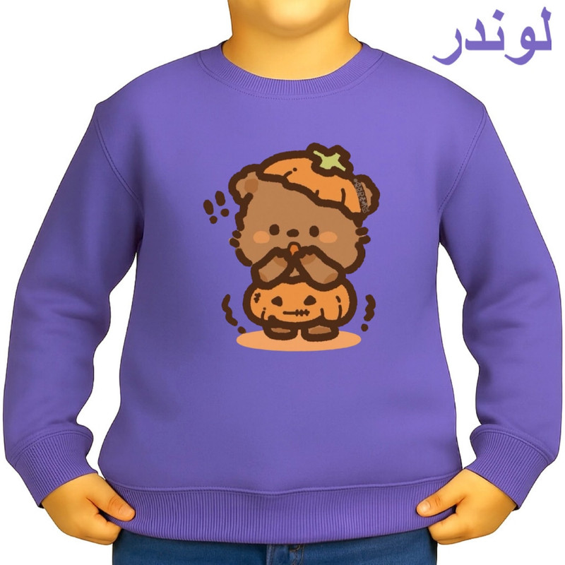 سویشرت بچگانه مدل خرس بامزه دوپنبه درجه یک
