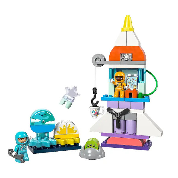 لگو DUPLO مدل 3in1 Space Shuttle Adventure کد 10422 - تصویر 2