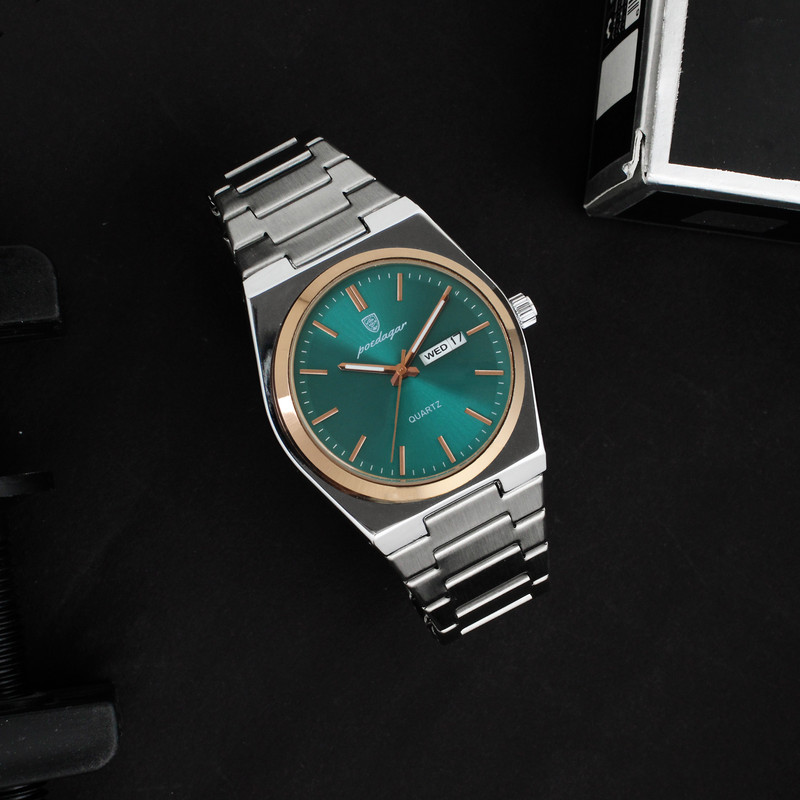 ساعت مچی مردانه پوداگار کوارتز PM580 استیل ۳۸ میلی‌متری - تصویر 9
