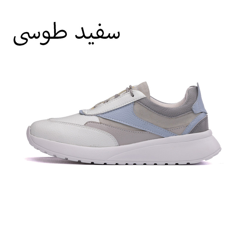 کفش طبی زنانه اسپرت 7063 چرم گاوی زیره EVA سبک و راحت - تصویر 9