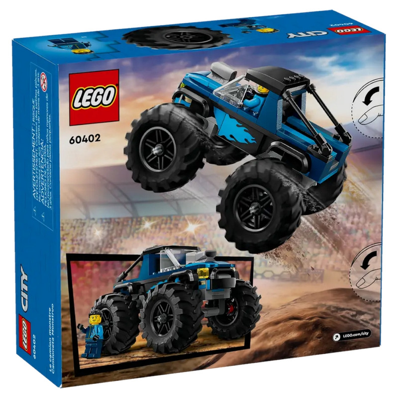 لگو City مدل Blue Monster Truck کد 60402 - تصویر 5