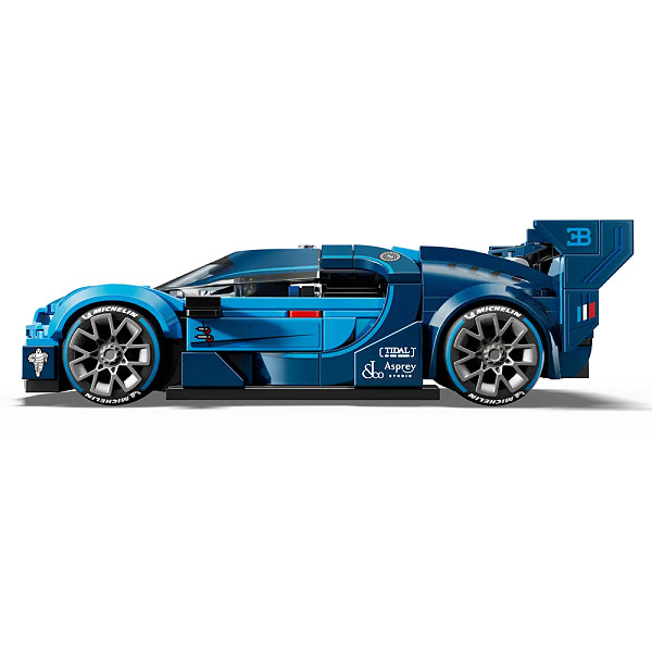 لگو Speed Champions مدل Bugatti Vision GT Hyper Sports Car - تصویر 5