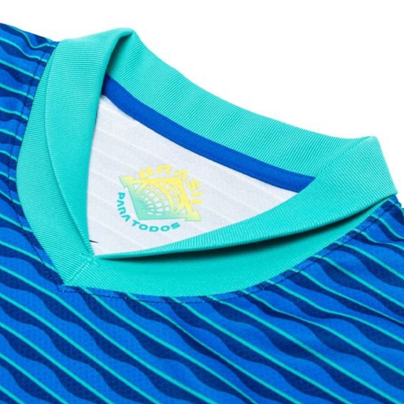 تی‌شرت ورزشی مردانه مدل برزیل Away 2024 - تصویر 5