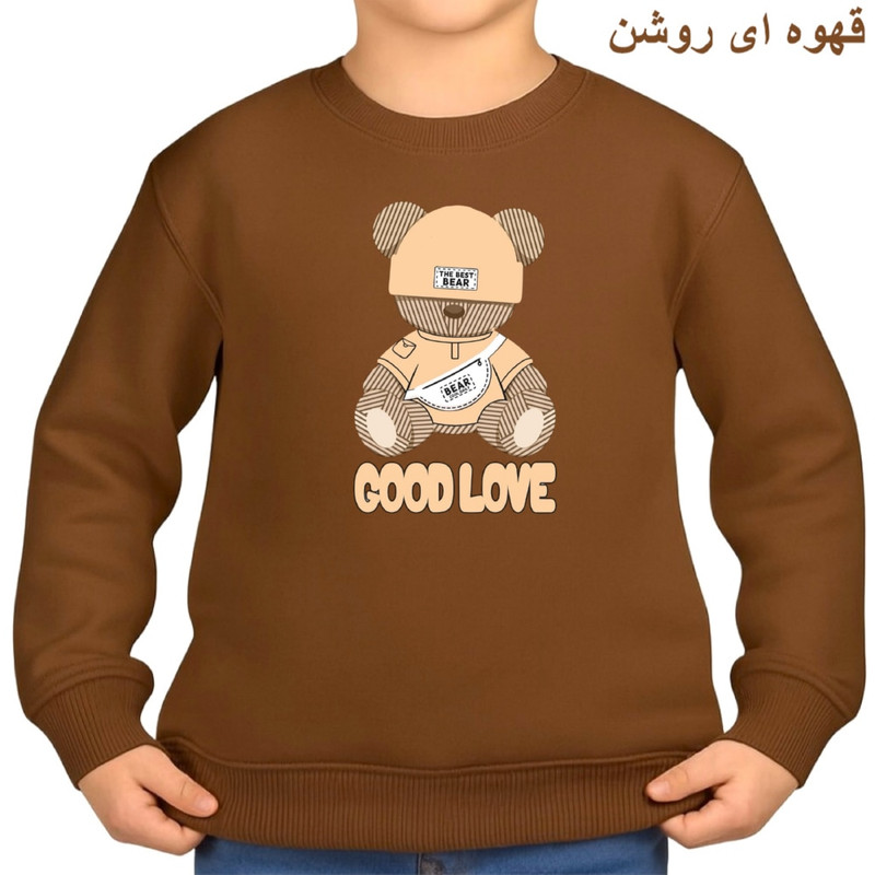 سویشرت بچگانه مدل خرس پنبه درجه یک - تصویر 3