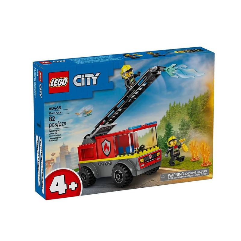 لگو City مدل Fire Truck کد 60463 با 82 قطعه - تصویر 4