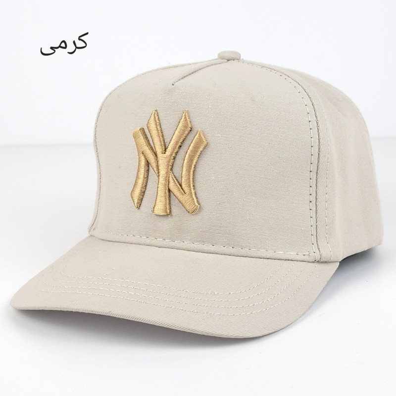 کلاه کپ کتان مدل بیسبالی طرح NY با رنگ‌های متنوع - تصویر 4