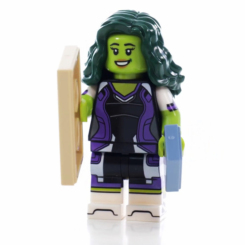 مینی فیگور LEGO Marvel 2 مدل She-Hulk - تصویر 15