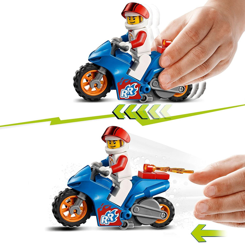 لگو City مدل Rocket Stunt Bike کد 60298 - تصویر 4