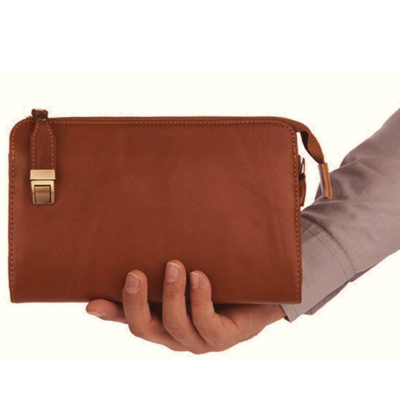 کیف دستی مردانه لیدوما مدل Li-807 چرم طبیعی - تصویر 9