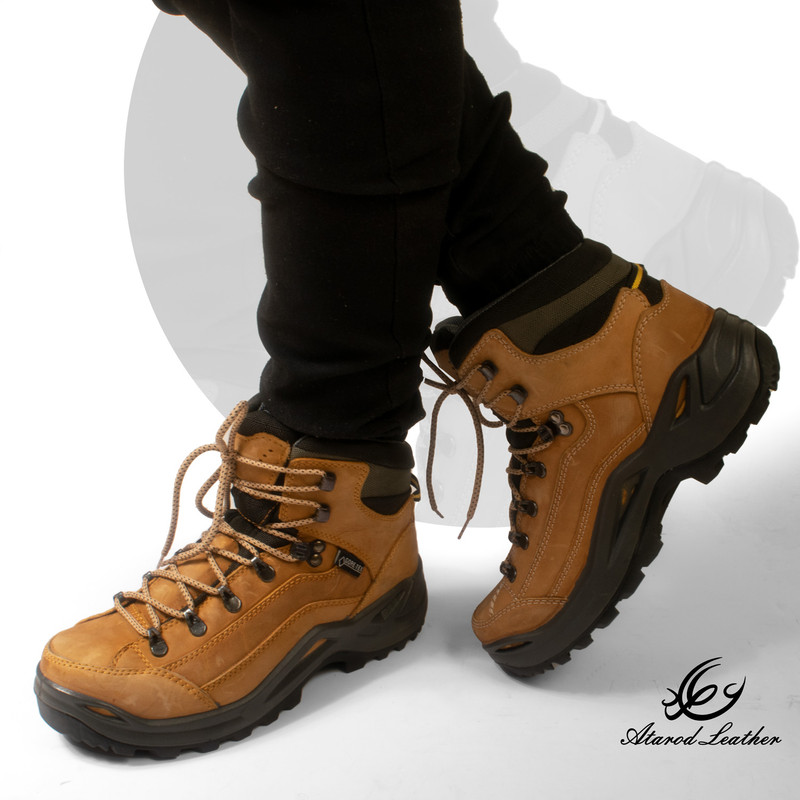 کفش کوهنوردی چرم عطارد مدل SHK05 از چرم طبیعی ضد آب - تصویر 52