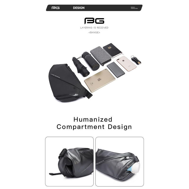 کیف کراس بادی بنج مدل BG-7311 ضدآب و ضدخش - تصویر 8