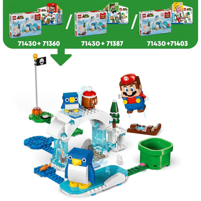 لگو Super Mario مدل Familie Pinguin کد 71430 - تصویر 7
