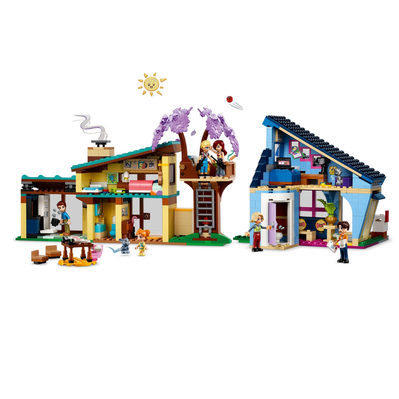 لگو Friends مدل Olly and Paisley’s Family Houses - تصویر 4