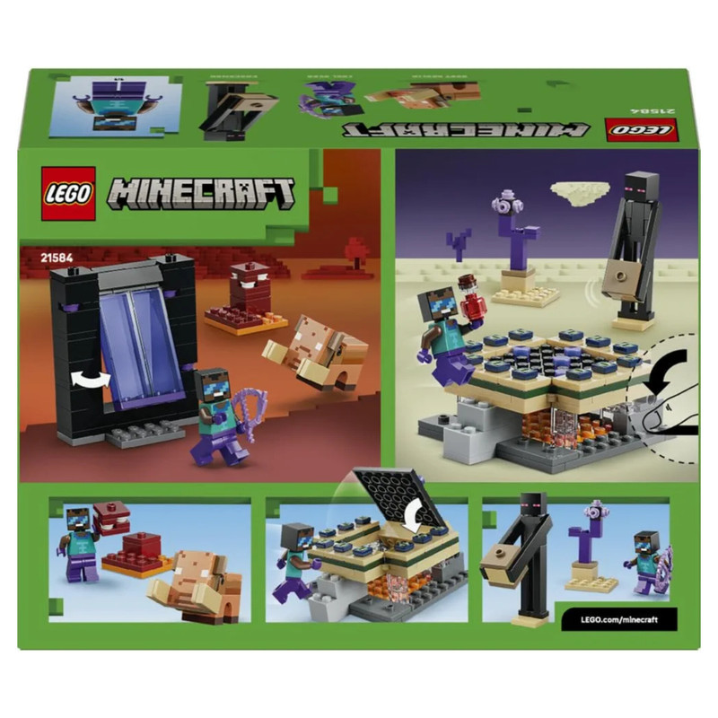 لگو Minecraft مدل Nether & End Portal Journey کد 21584 - تصویر 12