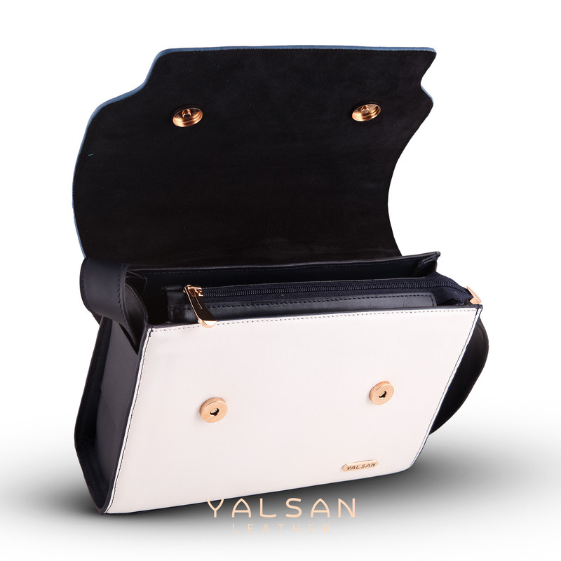 کیف رودوشی زنانه چرم یلسان مدل نلین کد 121-GN-12 - تصویر 12