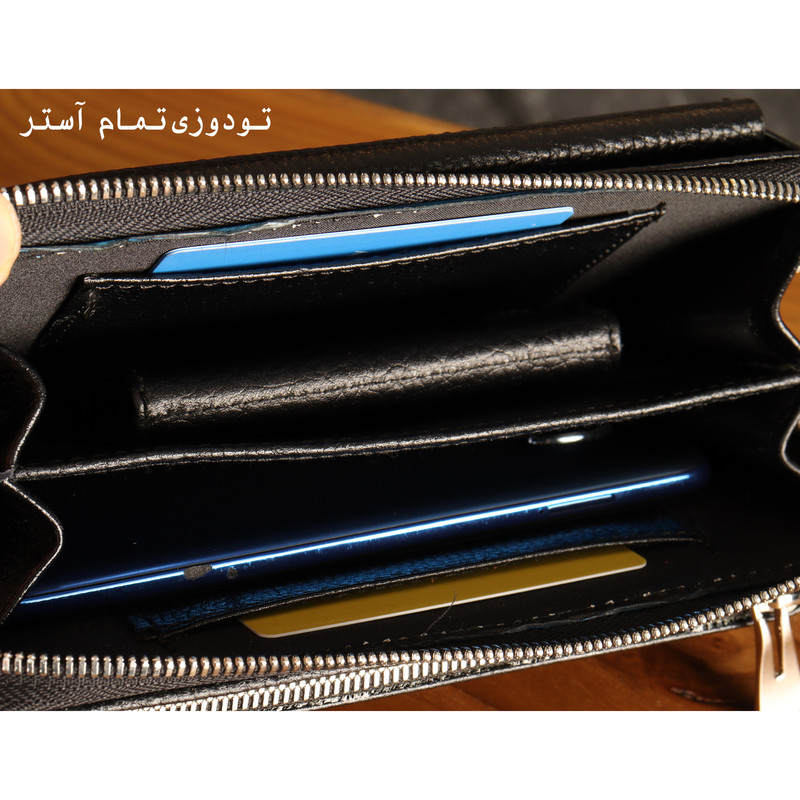 کیف دستی زنانه بیورا مدل ZA18 چرم طبیعی فلوتر - تصویر 8