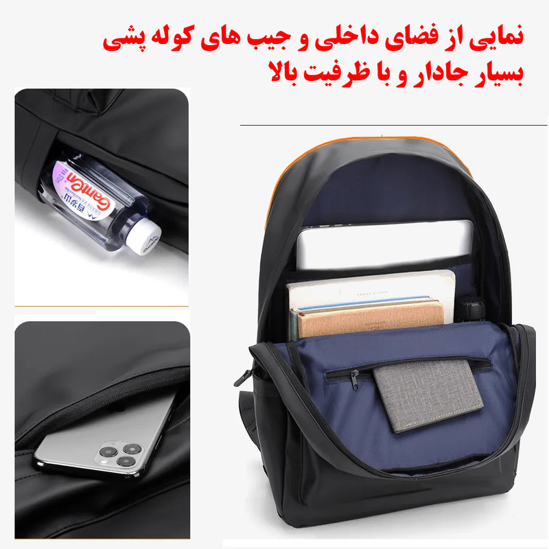 کوله پشتی چندکاربره مدل A-514 - تصویر 7