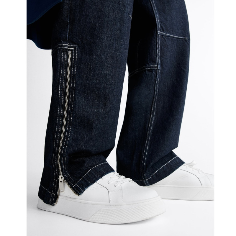 کفش چرم طبیعی بوفالو مردانه ZARA 2216.120 - تصویر 5