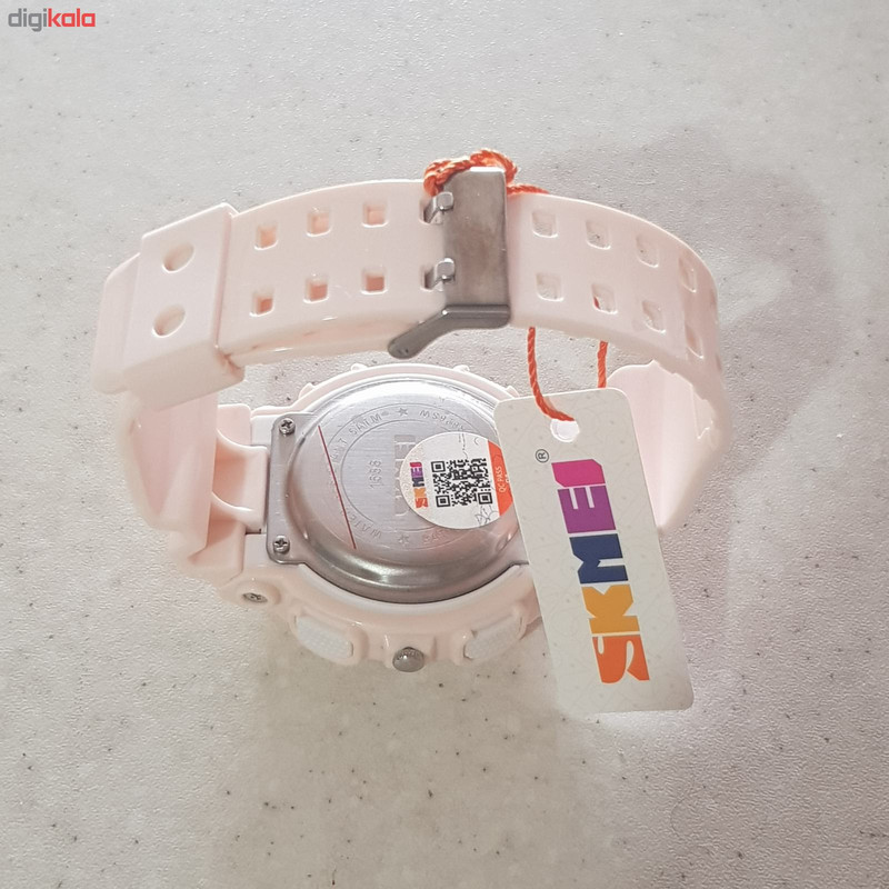ساعت مچی دیجیتال زنانه اسکمی مدل 1688PK - تصویر 7