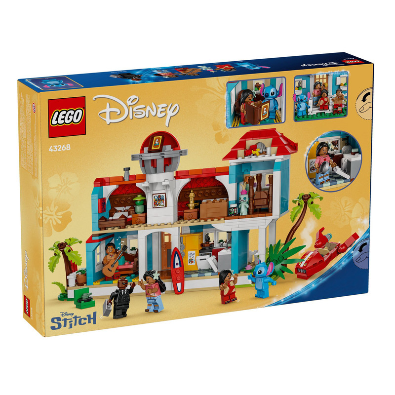 لگو Disney مدل Lilo and Stitch Beach House کد 43268 - تصویر 2