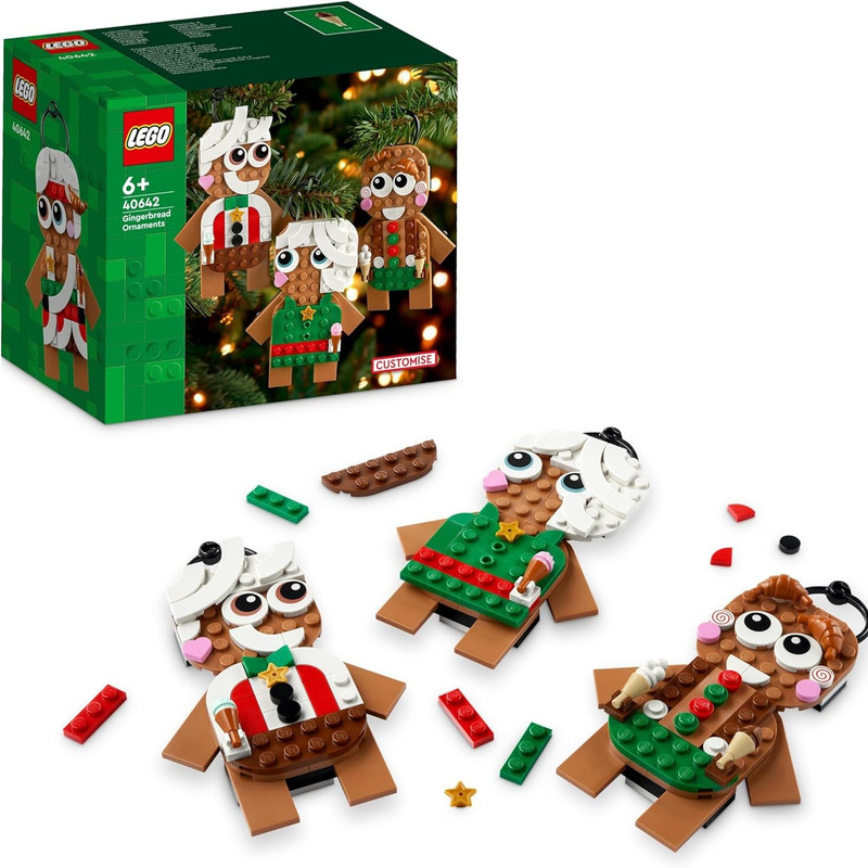 لگو Iconic مدل Gingerbread Decorations کد 40642 - تصویر 4