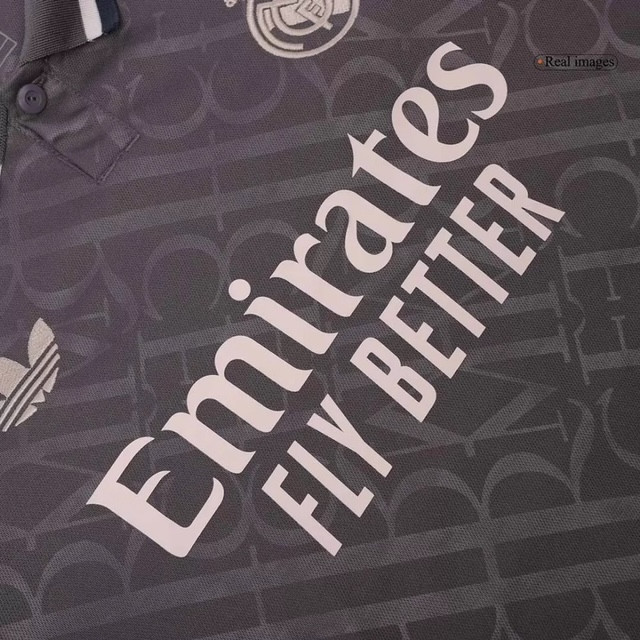 پولوشرت ورزشی مردانه رئال مادرید Away 2025 - تصویر 8