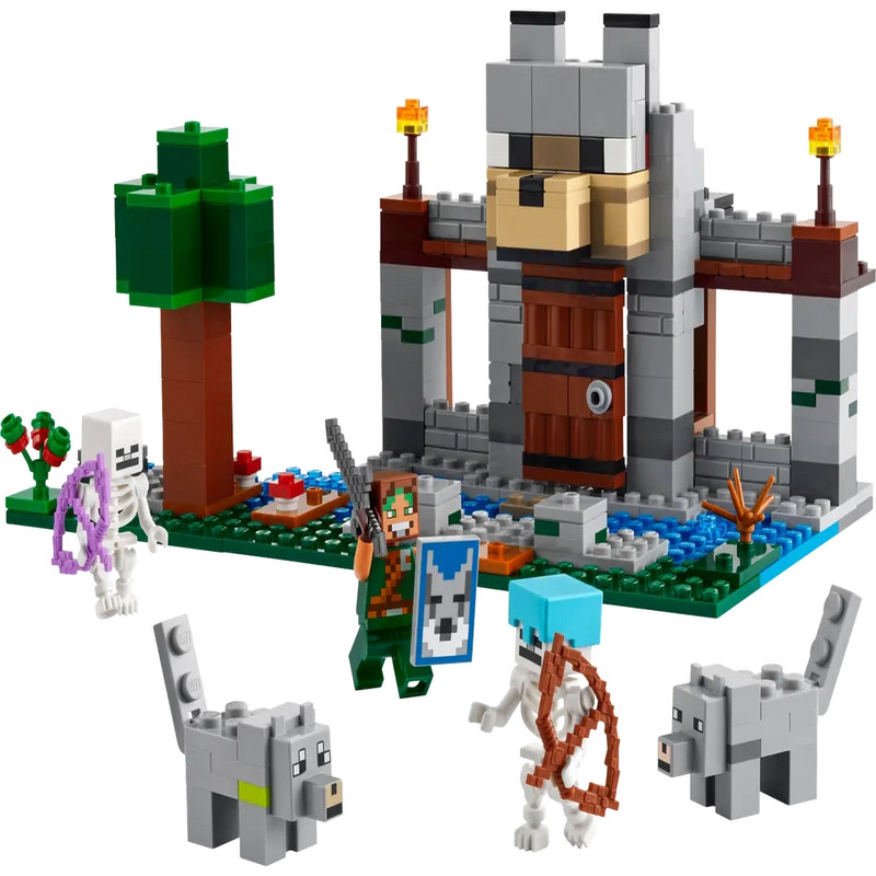 لگو Minecraft مدل The Wolf Stronghold کد 21261 - تصویر 4